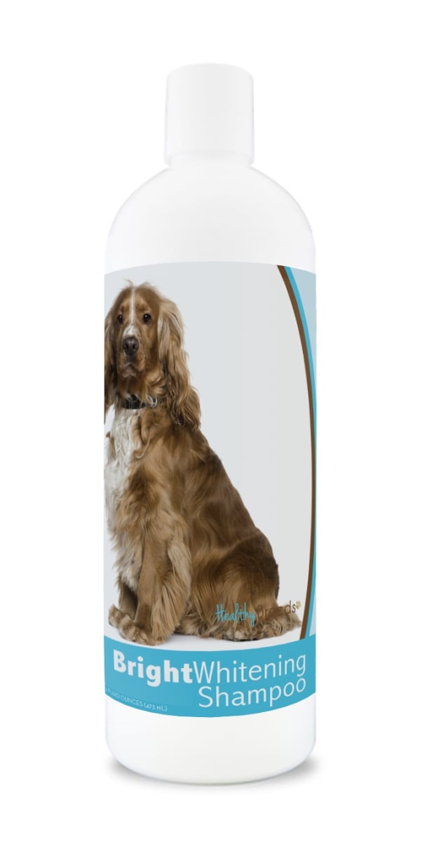 Picture of Healthy Breeds 840235169727 12 oz English Cocker Spaniel Bright Whitening Shampoo
