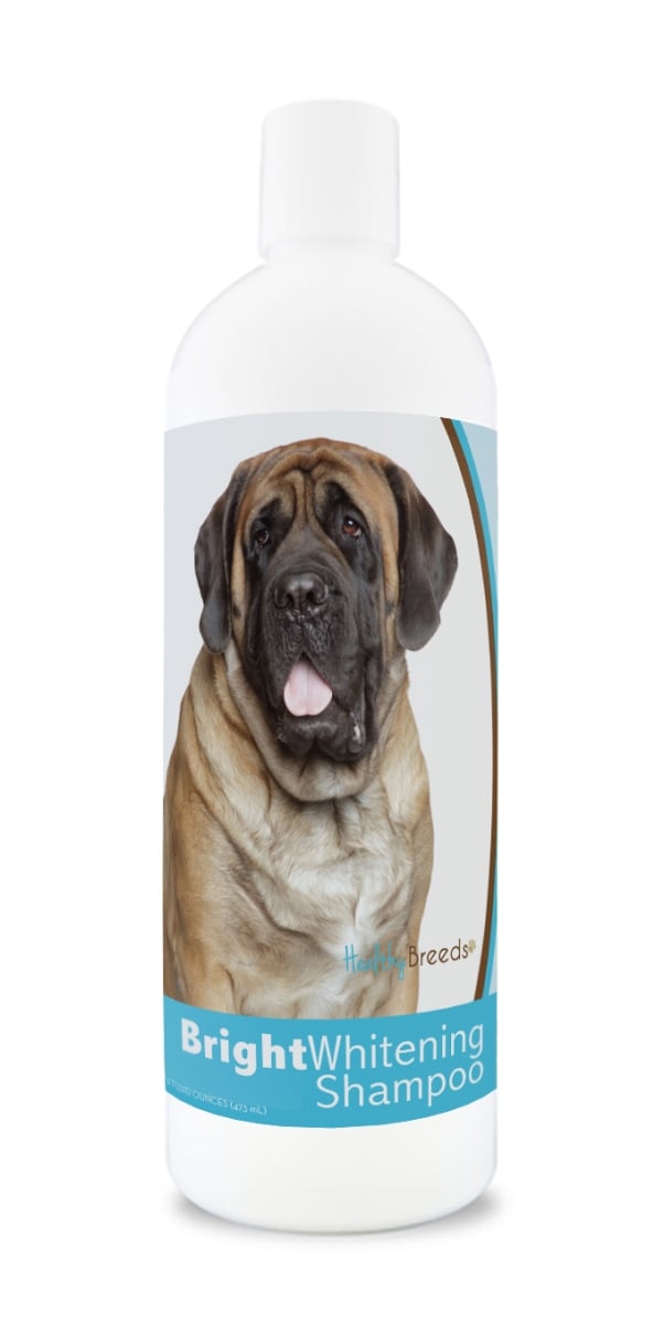Picture of Healthy Breeds 840235169758 12 oz Mastiff Bright Whitening Shampoo