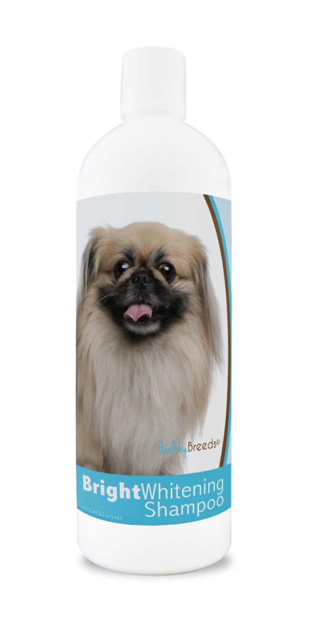 Picture of Healthy Breeds 840235169772 12 oz Pekingese Bright Whitening Shampoo