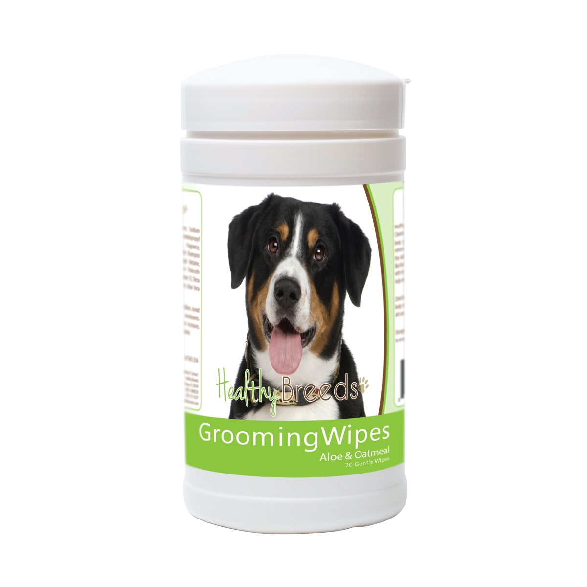 Picture of Healthy Breeds 840235180050 Entlebucher Mountain Dog Grooming Wipes - 70 Count