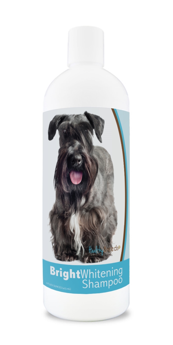 Picture of Healthy Breeds 840235180814 12 oz Cesky Terrier Bright Whitening Shampoo