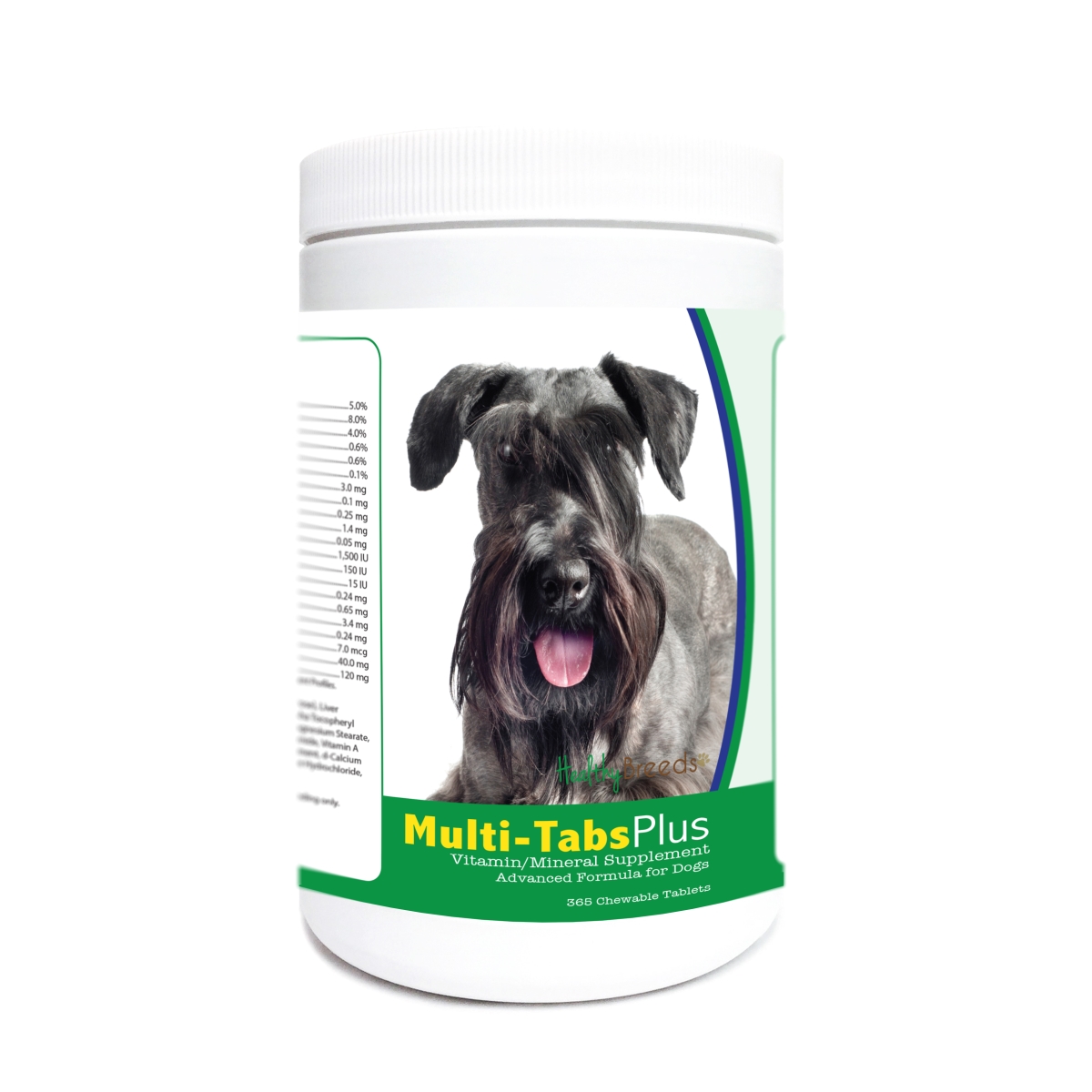 840235180883 Cesky Terrier Multi-Tabs Plus Chewable Tablets - 365 Count
