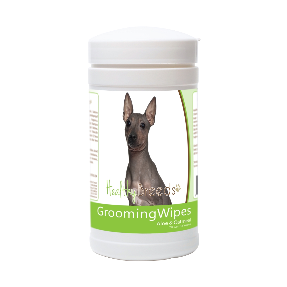 Picture of Healthy Breeds 840235181194 American Hairless Terrier Grooming Wipes - 70 Count