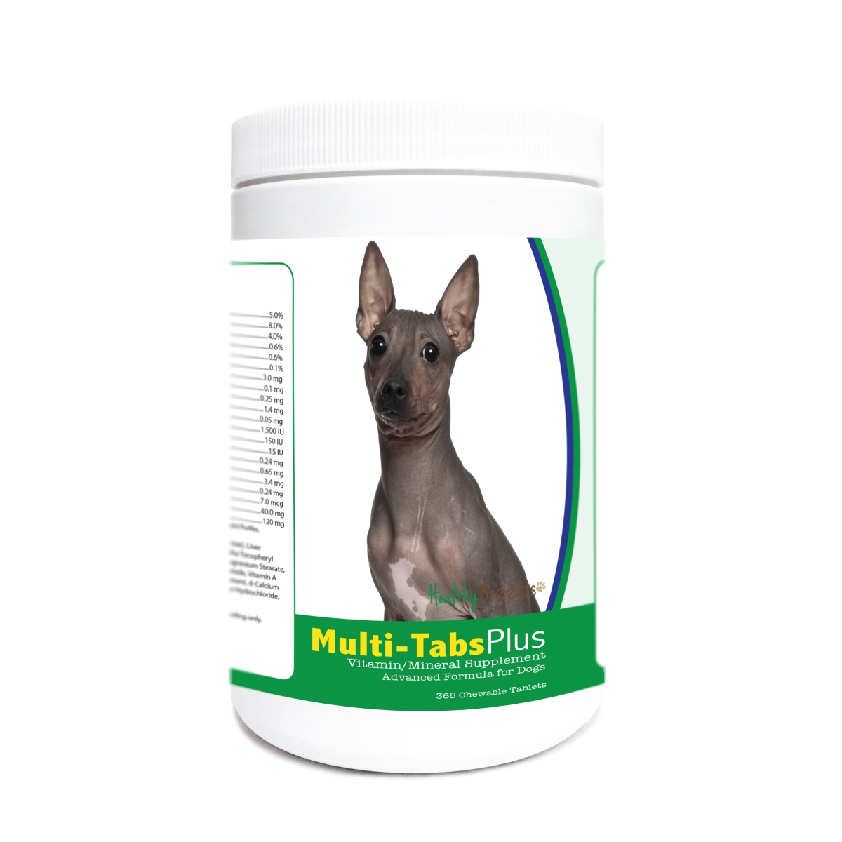 American Hairless Terrier Multi-Tabs Plus Chewable Tablets