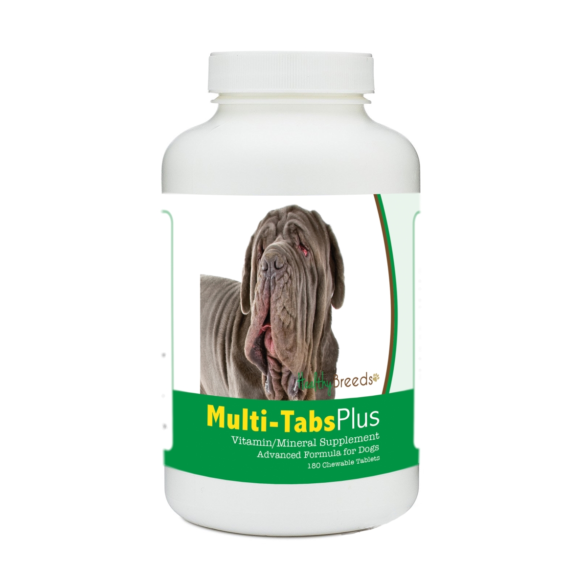 Picture of Healthy Breeds 840235171065 Neapolitan Mastiff Multi-Tabs Plus Chewable Tablets - 180 Count