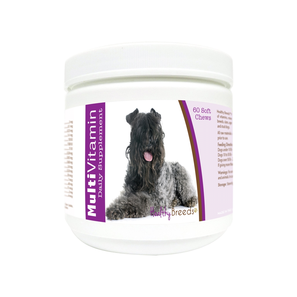 Picture of Healthy Breeds 840235171072 Kerry Blue Terrier Multi-Vitamin Soft Chews - 60 Count