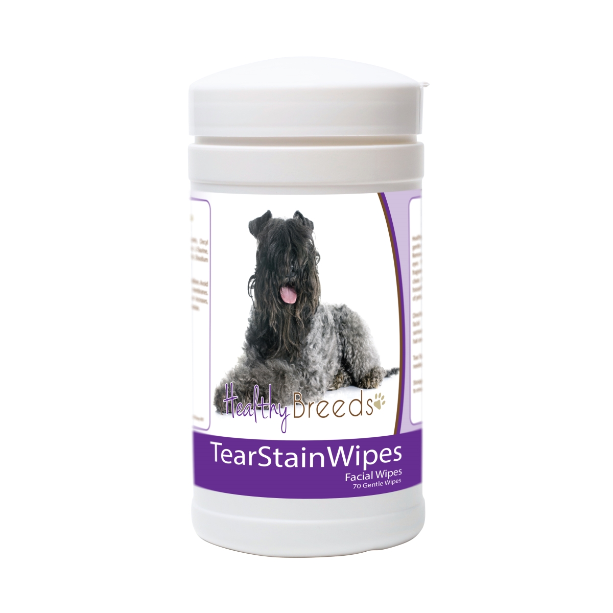 Picture of Healthy Breeds 840235171119 Kerry Blue Terrier Tear Stain Wipes - 70 Count