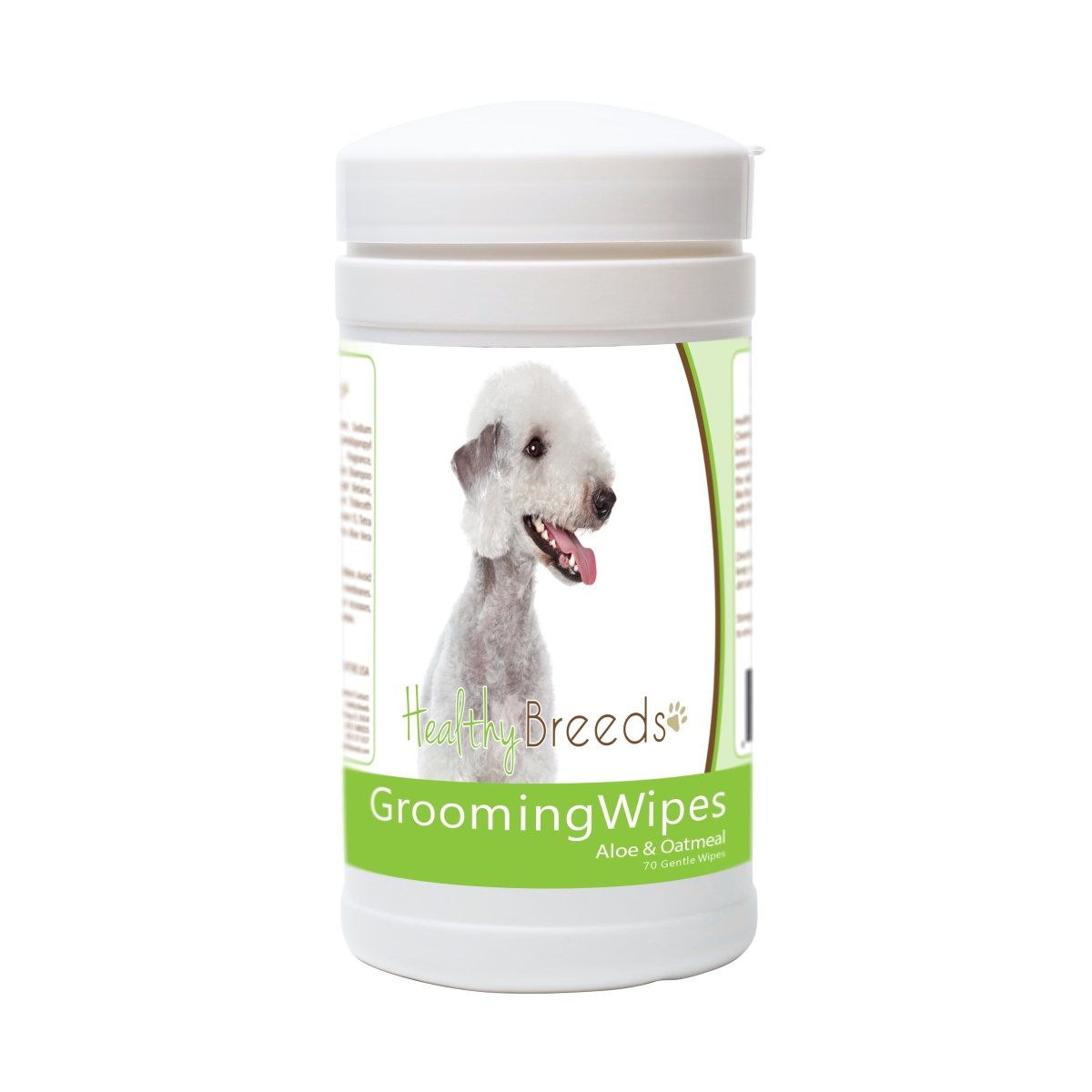Picture of Healthy Breeds 840235171201 Bedlington Terrier Grooming Wipes - 70 Count