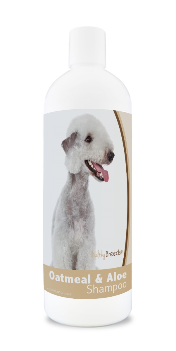 Picture of Healthy Breeds 840235171218 16 oz Bedlington Terrier Oatmeal Shampoo with Aloe