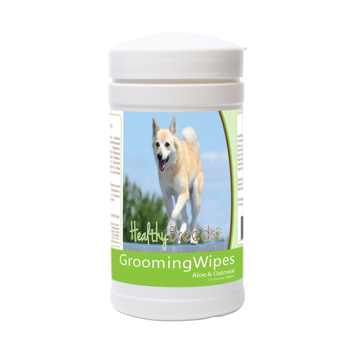 Picture of Healthy Breeds 840235171317 Norwegian Buhund Grooming Wipes - 70 Count