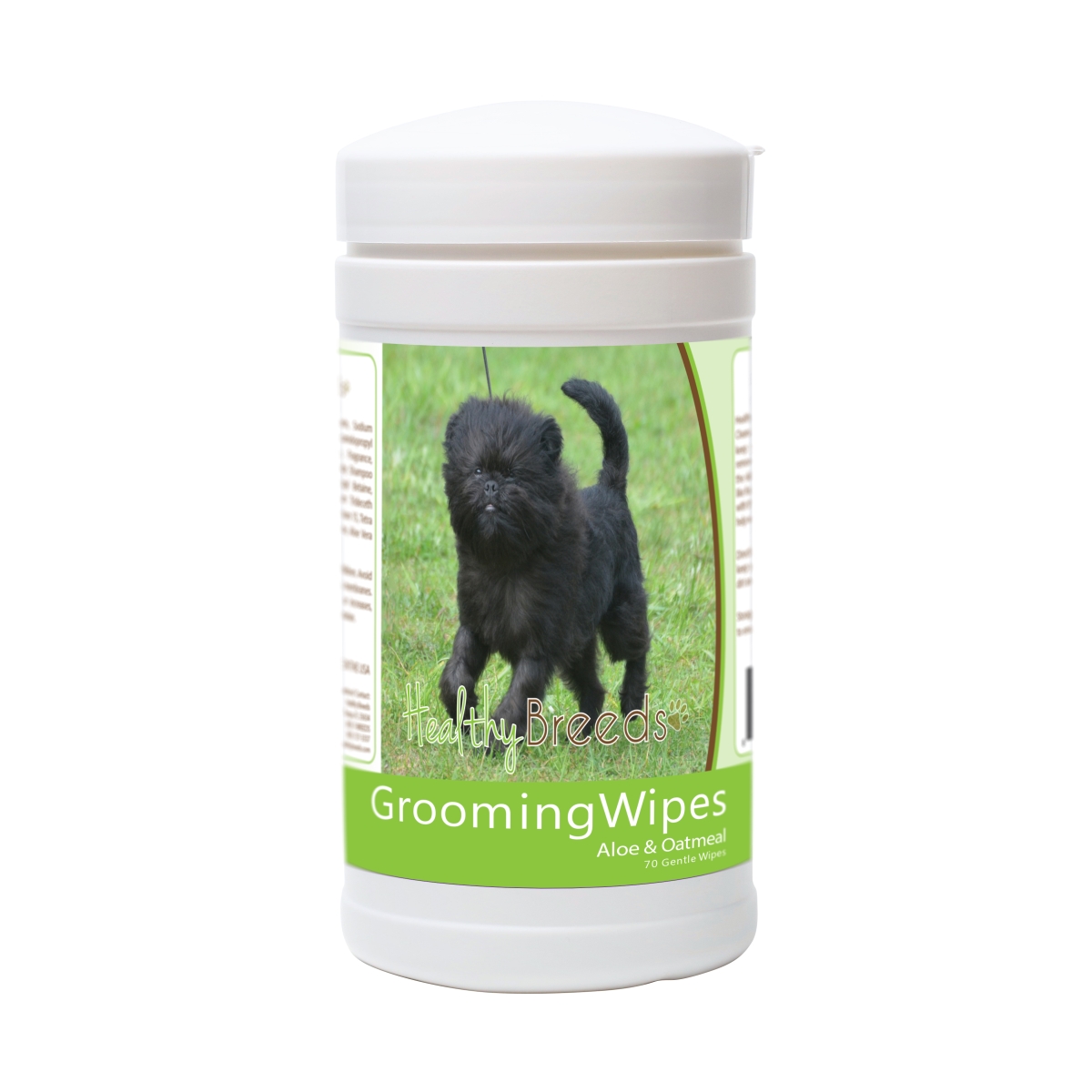 Picture of Healthy Breeds 840235171447 Affenpinscher Grooming Wipes - 70 Count