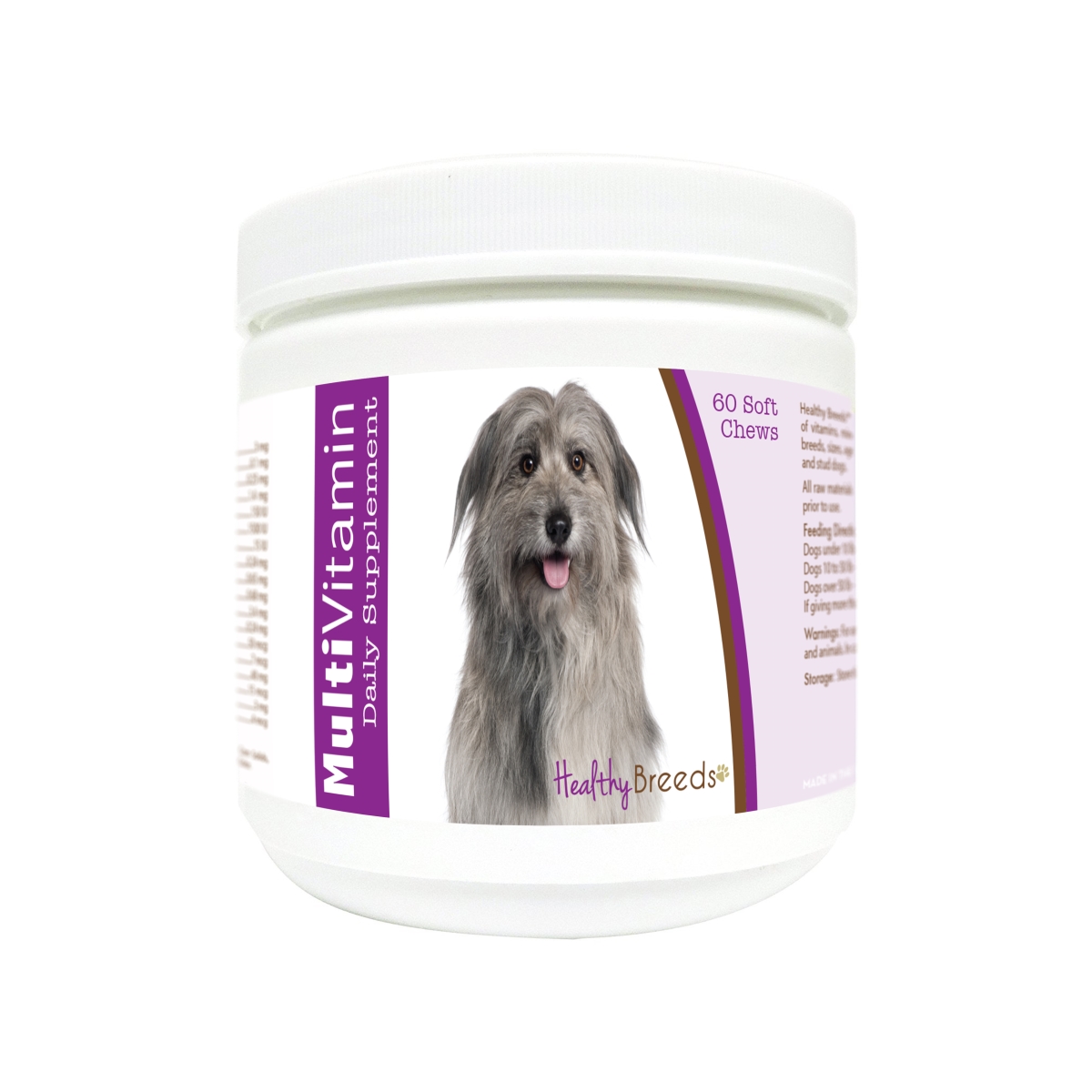 Picture of Healthy Breeds 840235171539 Pyrenean Shepherd Multi-Vitamin Soft Chews - 60 Count