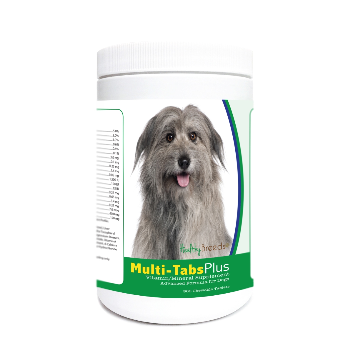 Picture of Healthy Breeds 840235171591 Pyrenean Shepherd Multi-Tabs Plus Chewable Tablets - 365 Count