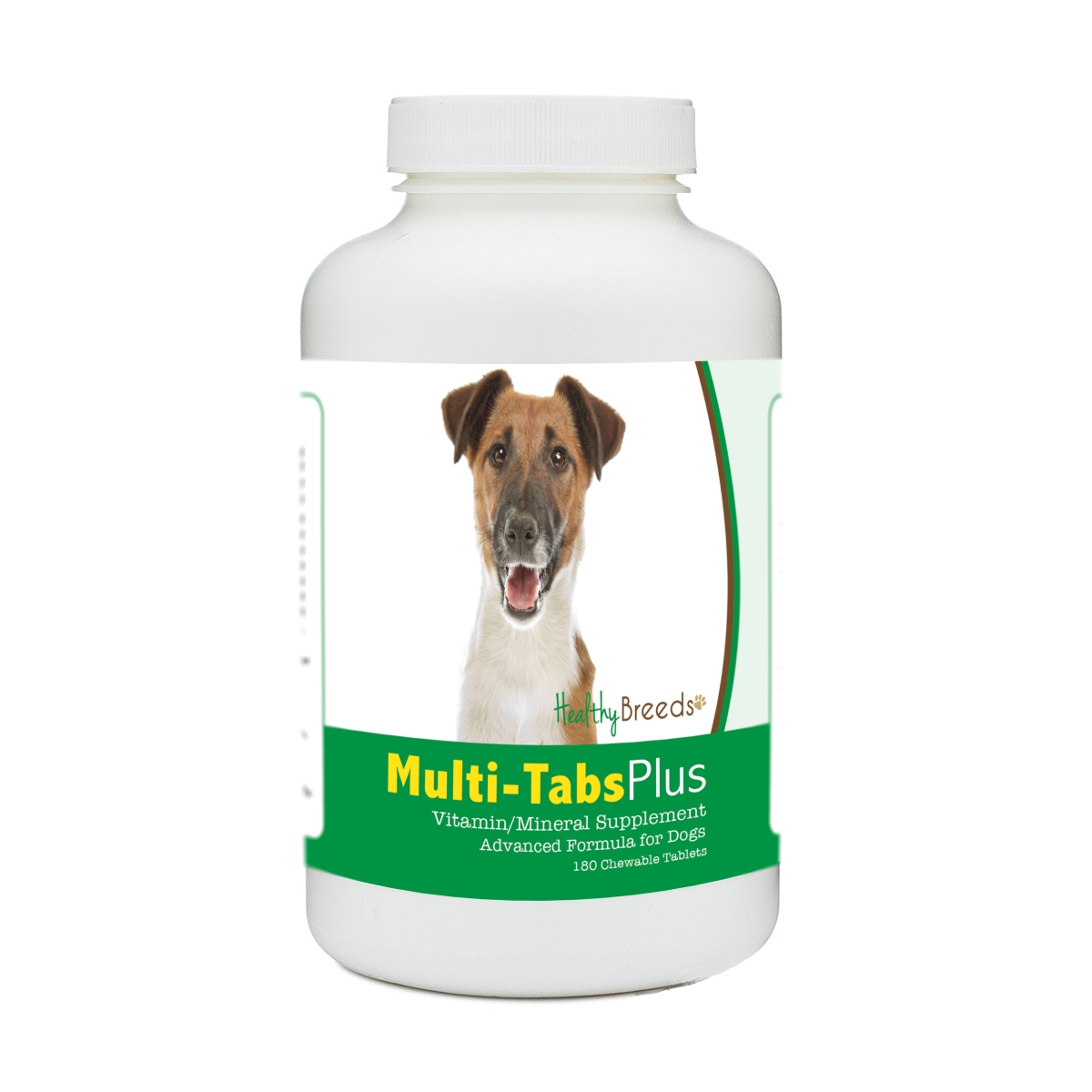 Picture of Healthy Breeds 840235171621 Smooth Fox Terrier Multi-Tabs Plus Chewable Tablets - 180 Count