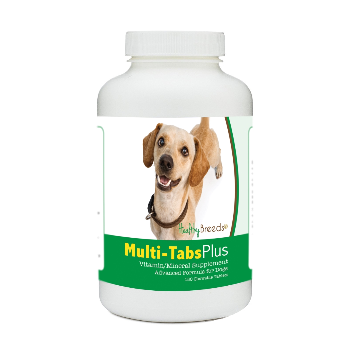 Picture of Healthy Breeds 840235171843 Chiweenie Multi-Tabs Plus Chewable Tablets - 180 Count