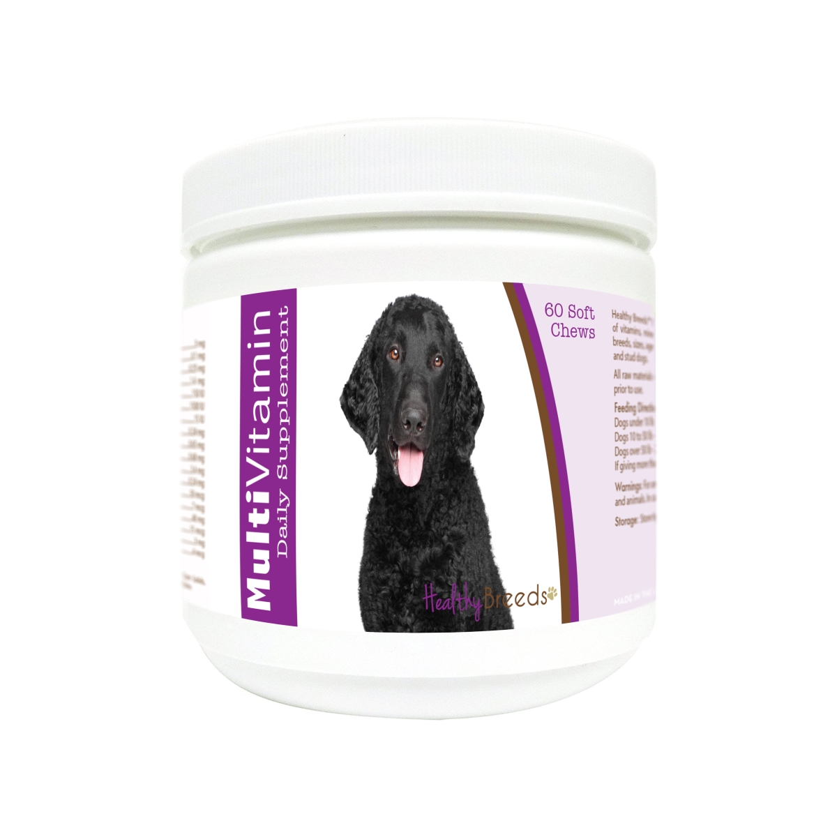 Picture of Healthy Breeds 840235171928 Curly-Coated Retriever Multi-Vitamin Soft Chews - 60 Count