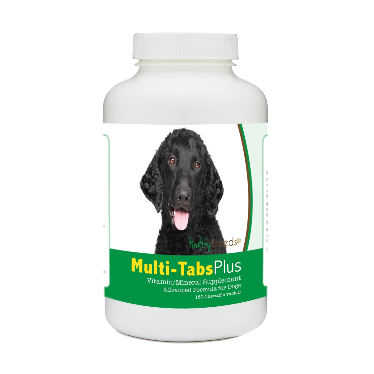 Picture of Healthy Breeds 840235171942 Curly-Coated Retriever Multi-Tabs Plus Chewable Tablets - 180 Count