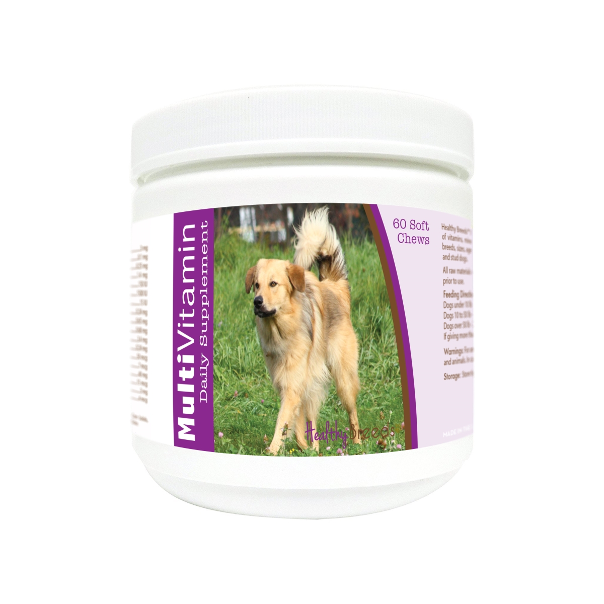 Picture of Healthy Breeds 840235171966 Chinook Multi-Vitamin Soft Chews - 60 Count