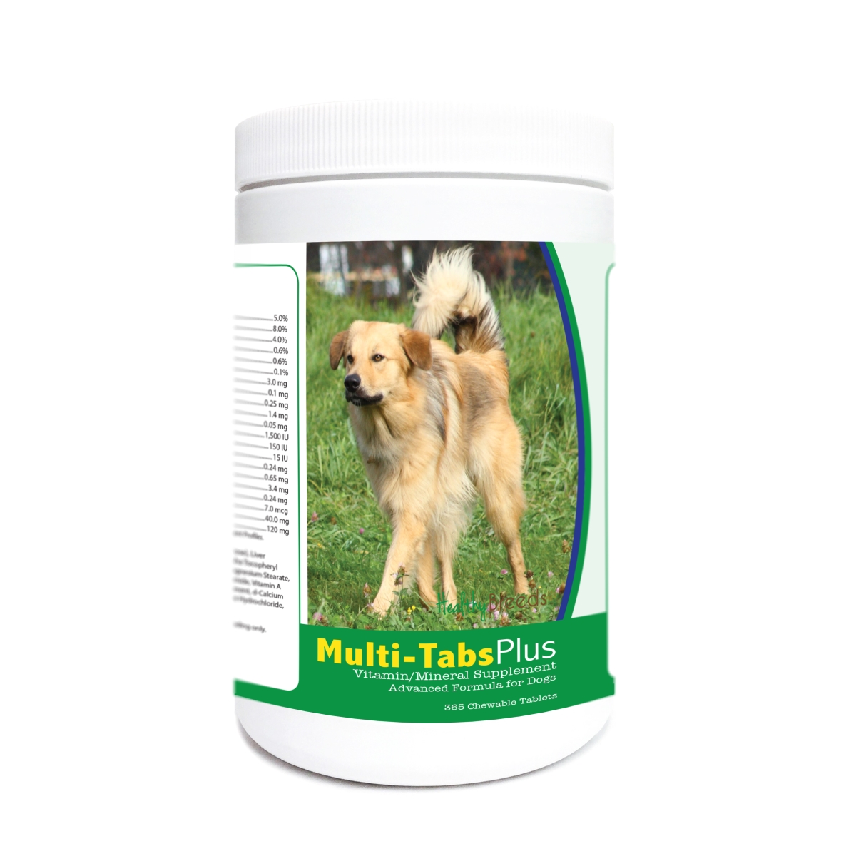 Picture of Healthy Breeds 840235171973 Chinook Multi-Tabs Plus Chewable Tablets - 365 Count