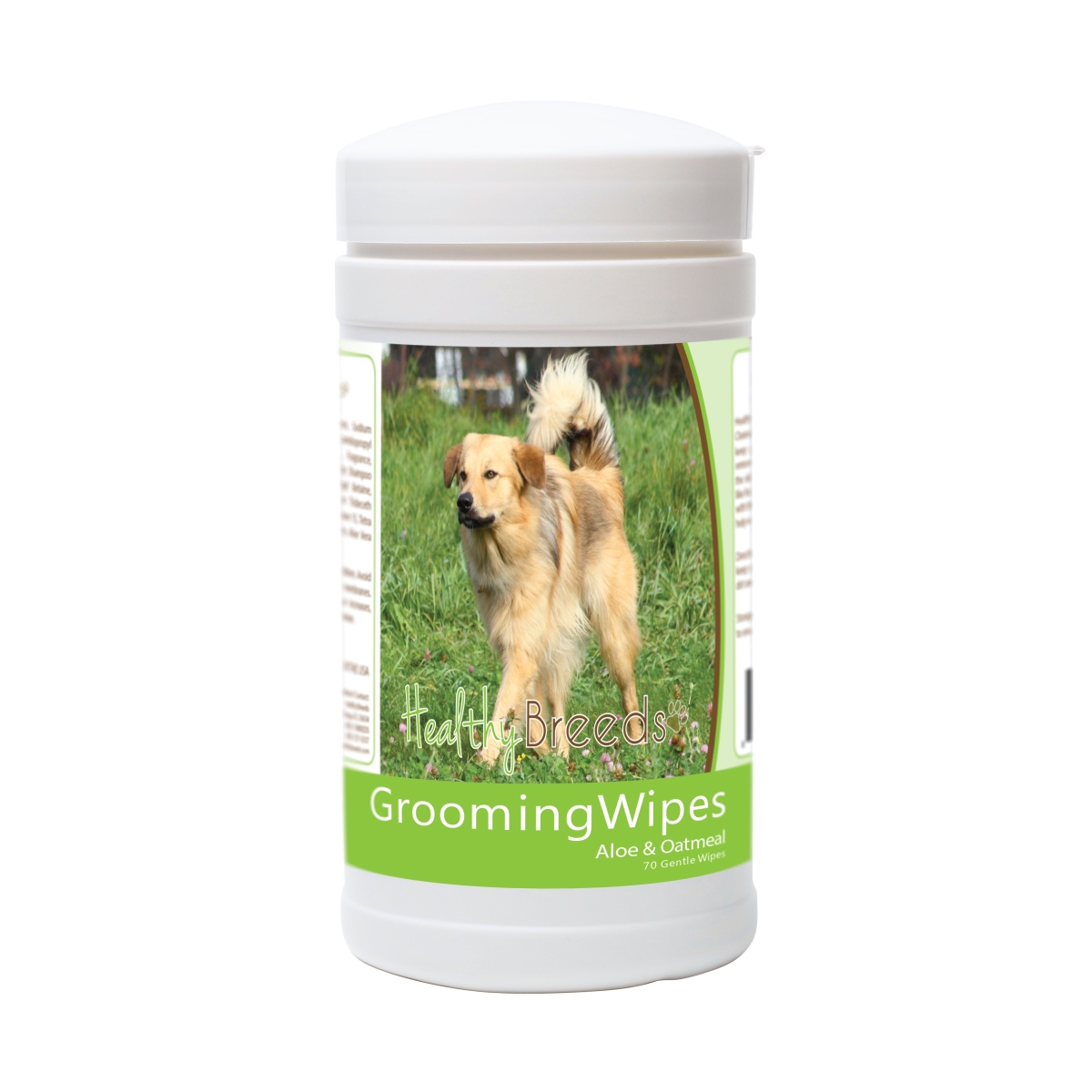 Picture of Healthy Breeds 840235172024 Chinook Grooming Wipes - 70 Count