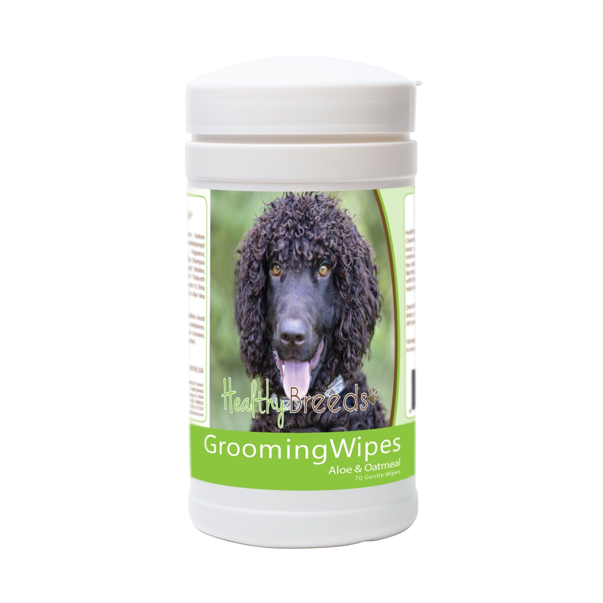 Picture of Healthy Breeds 840235172147 Irish Water Spaniel Grooming Wipes - 70 Count