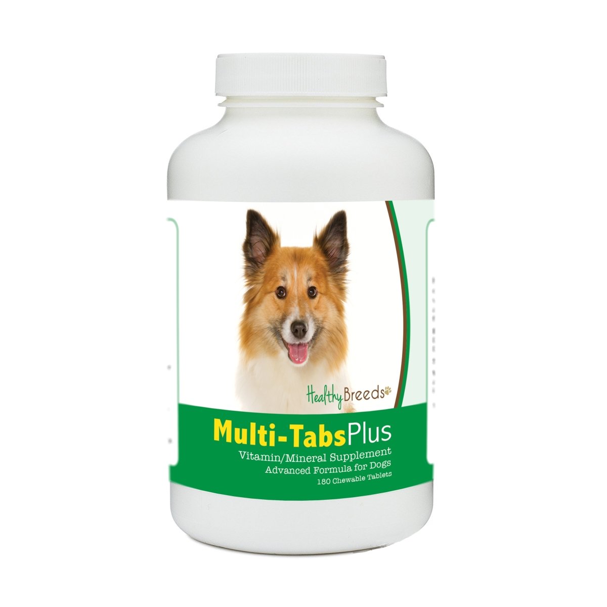 Picture of Healthy Breeds 840235172222 Icelandic Sheepdog Multi-Tabs Plus Chewable Tablets - 180 Count