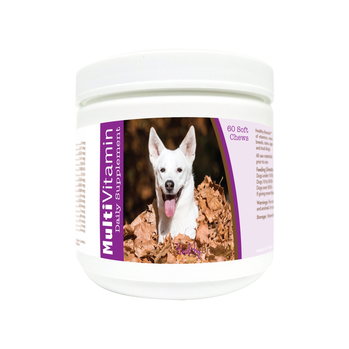 Picture of Healthy Breeds 840235181668 Canaan Dog Multi-Vitamin Soft Chews - 60 Count