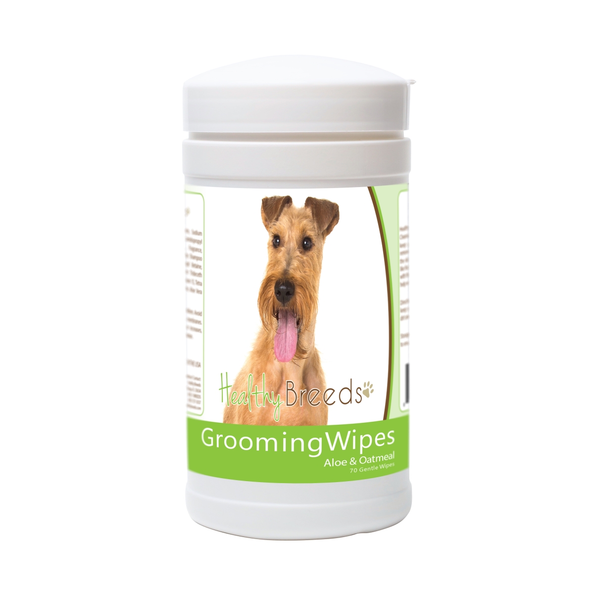 Picture of Healthy Breeds 840235181682 Irish Terrier Grooming Wipes - 70 Count