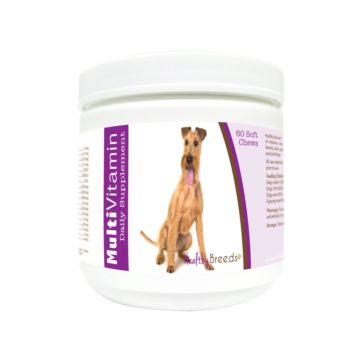 Picture of Healthy Breeds 840235181767 Irish Terrier Multi-Vitamin Soft Chews - 60 Count