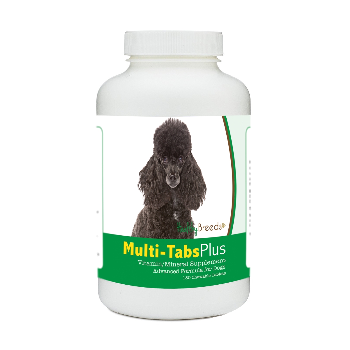 840235181798 Poodle Multi-Tabs Plus Chewable Tablets - 180 Count