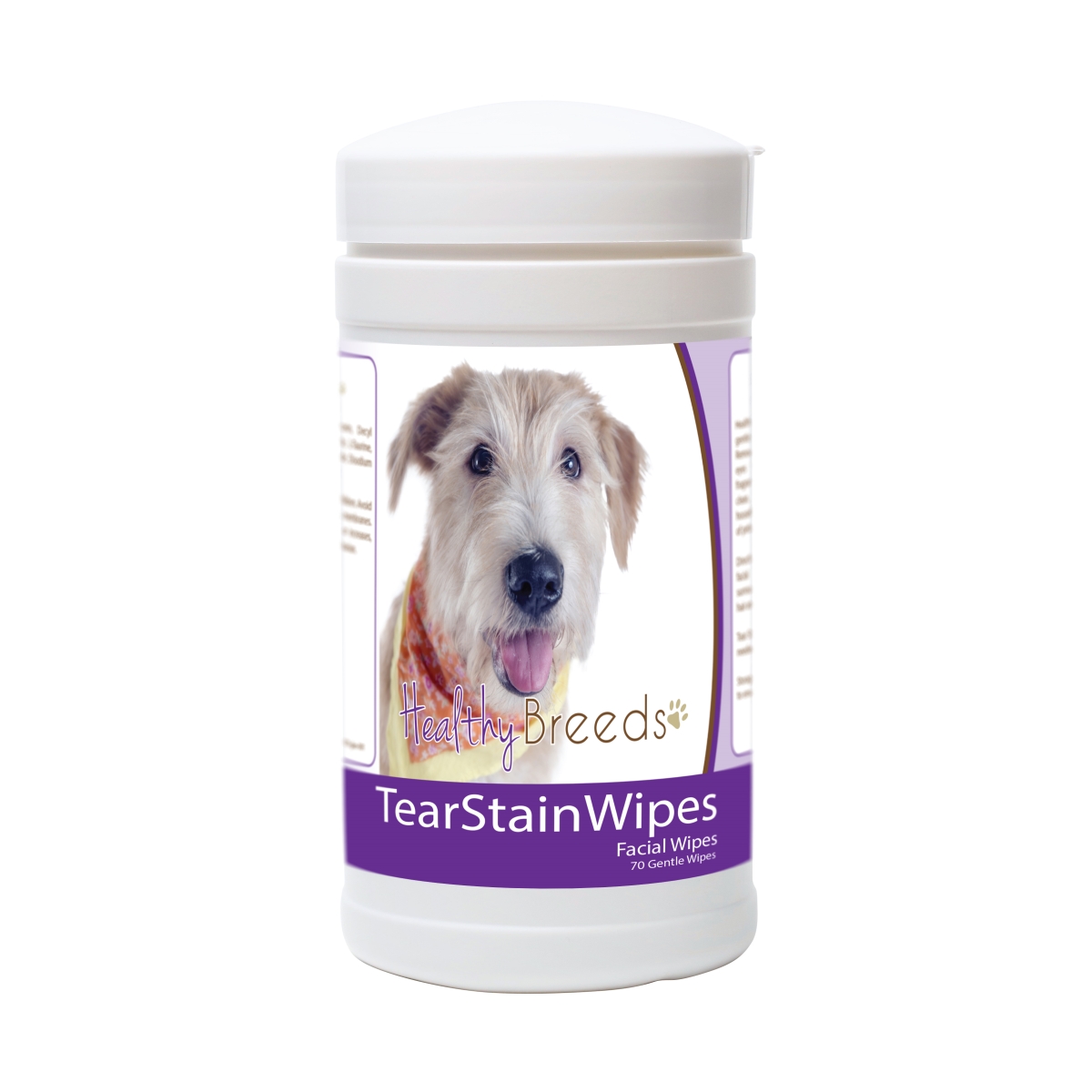 Picture of Healthy Breeds 840235181859 Glen of Imaal Terrier Tear Stain Wipes - 70 Count