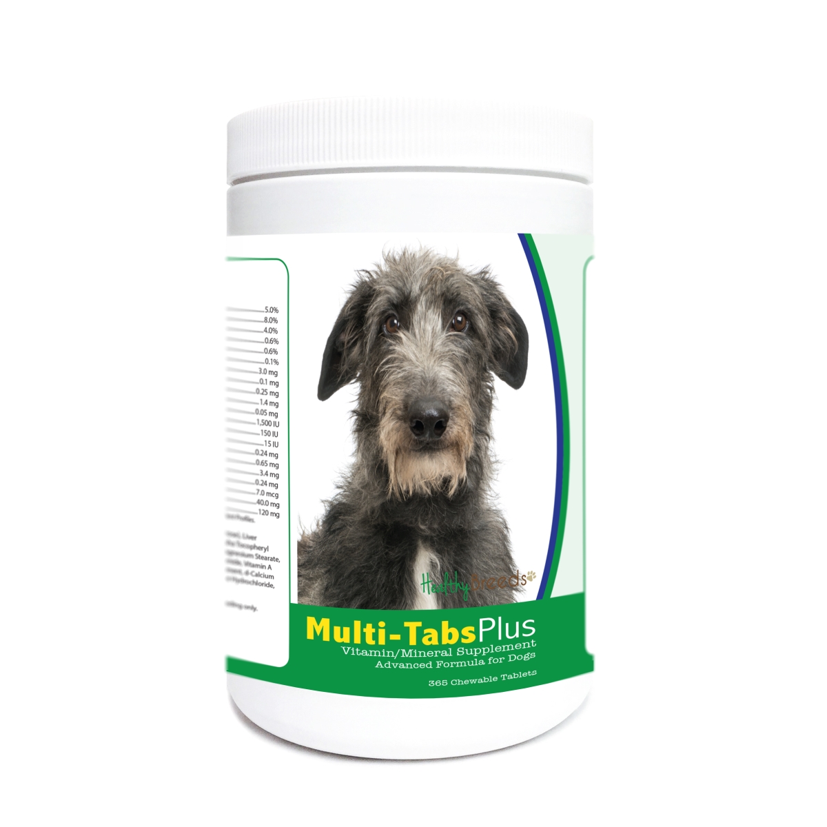 840235181996 Scottish Deerhound Multi-Tabs Plus Chewable Tablets - 365 Count