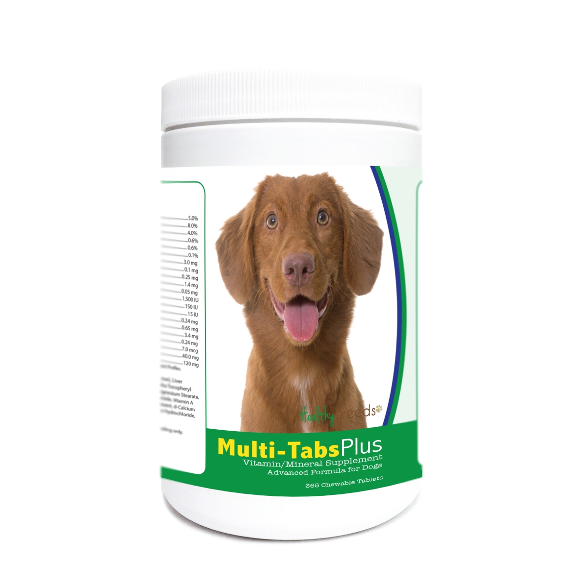 840235182344 Nova Scotia Duck Tolling Retriever Multi-Tabs Plus Chewable Tablets - 365 Count