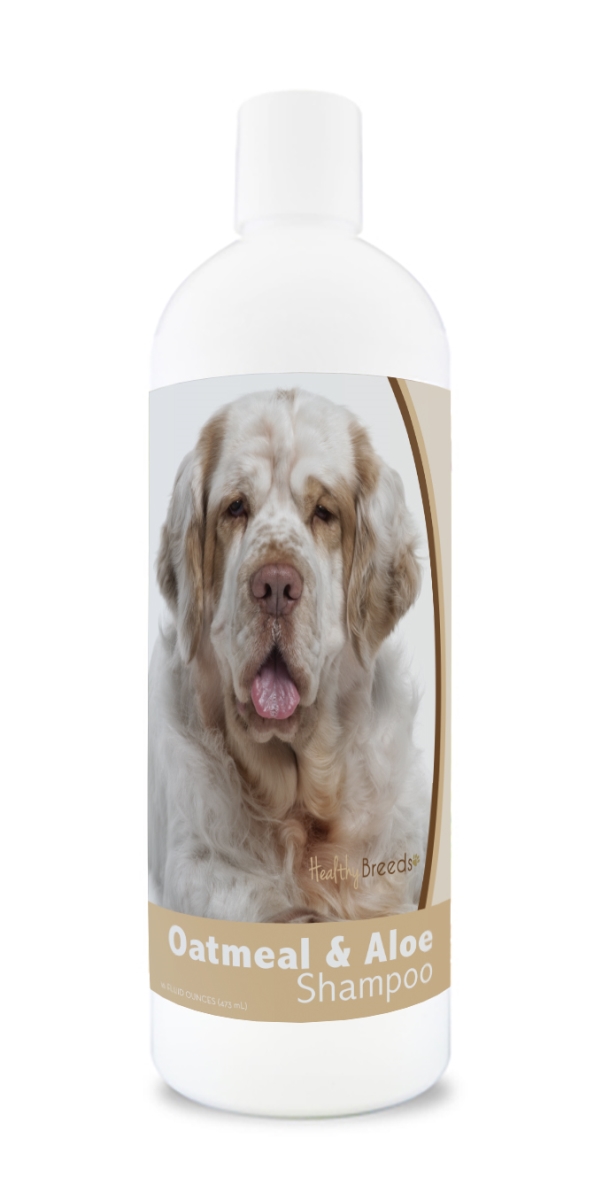 Picture of Healthy Breeds 840235182450 16 oz Clumber Spaniel Oatmeal Shampoo with Aloe