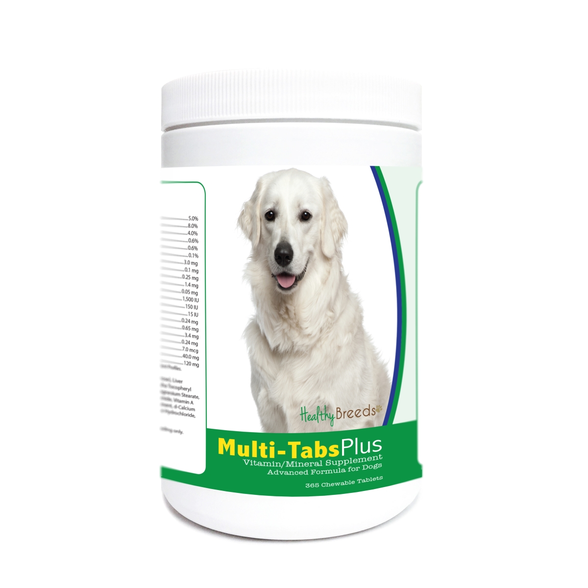 840235182559 Kuvasz Multi-Tabs Plus Chewable Tablets - 365 Count