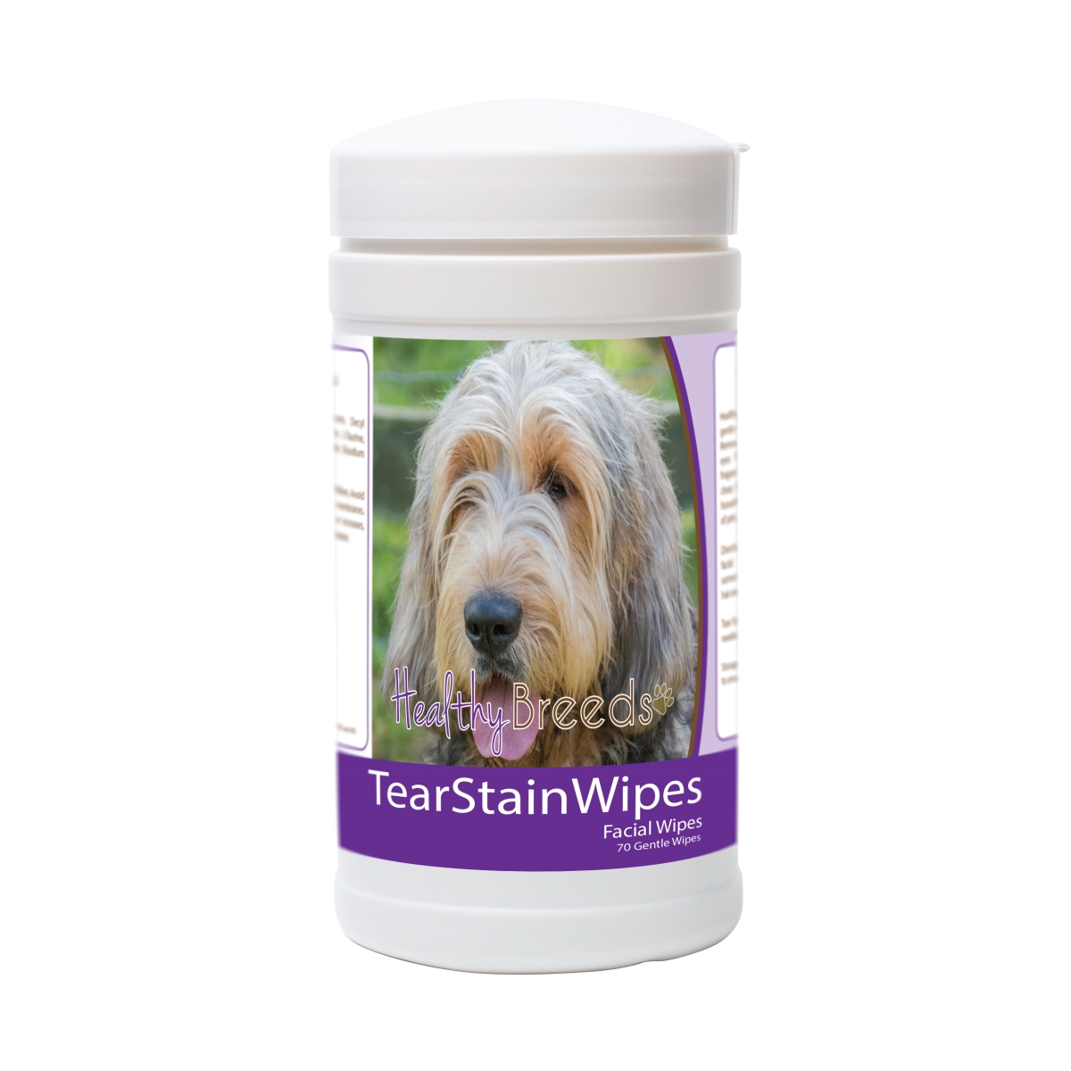 Picture of Healthy Breeds 840235182627 Otterhound Tear Stain Wipes - 70 Count