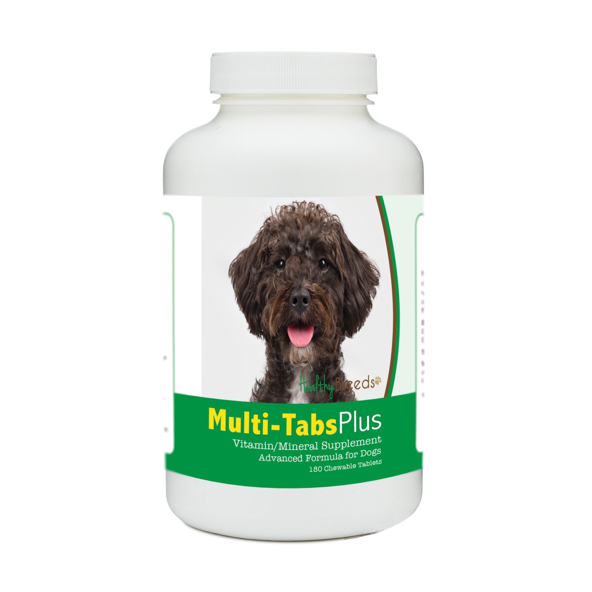 Picture of Healthy Breeds 840235173656 Schnoodle Multi-Tabs Plus Chewable Tablets - 180 Count