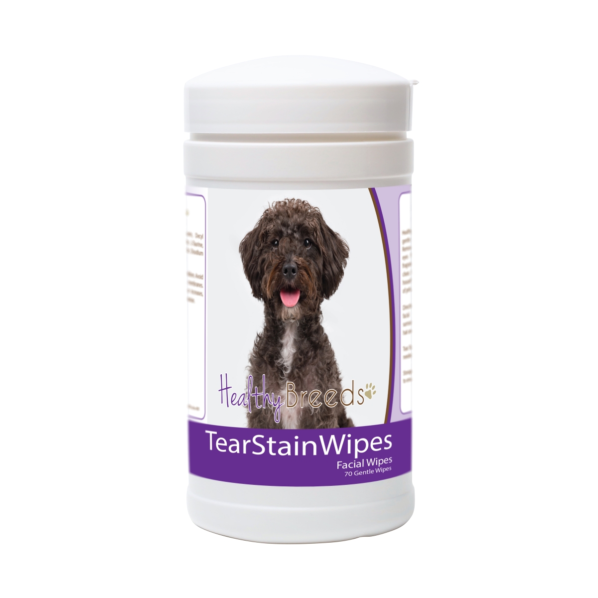Picture of Healthy Breeds 840235173700 Schnoodle Tear Stain Wipes - 70 Count