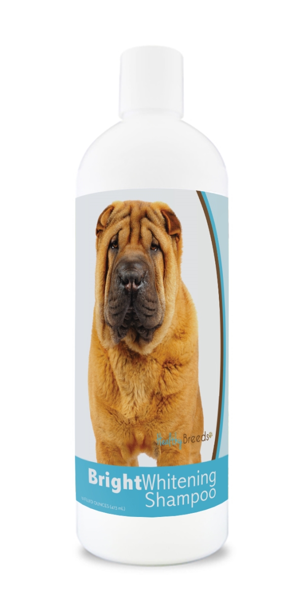 Picture of Healthy Breeds 840235173762 12 oz Chinese Shar Pei Bright Whitening Shampoo