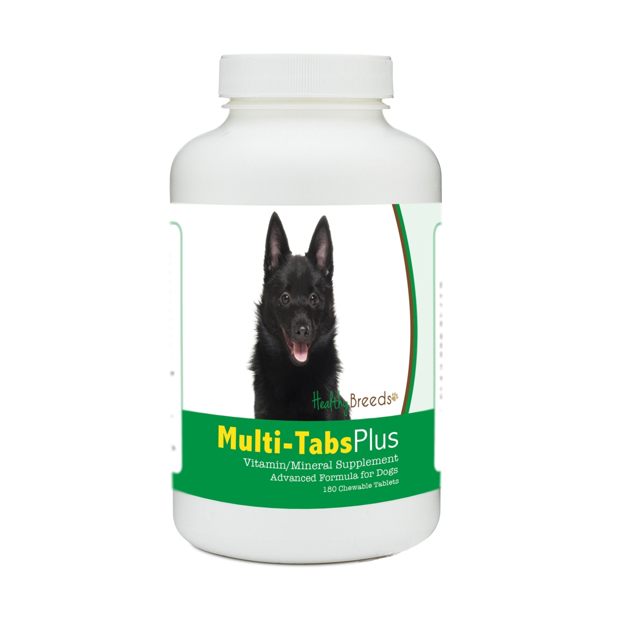 Picture of Healthy Breeds 840235173861 Schipperke Multi-Tabs Plus Chewable Tablets - 180 Count