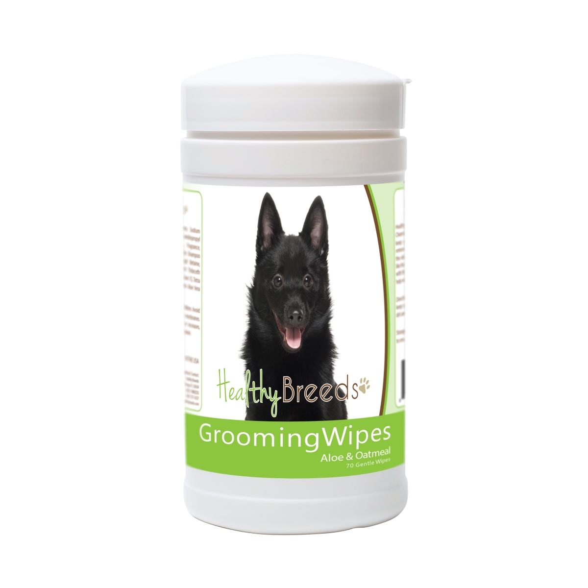 Picture of Healthy Breeds 840235173892 Schipperke Grooming Wipes - 70 Count