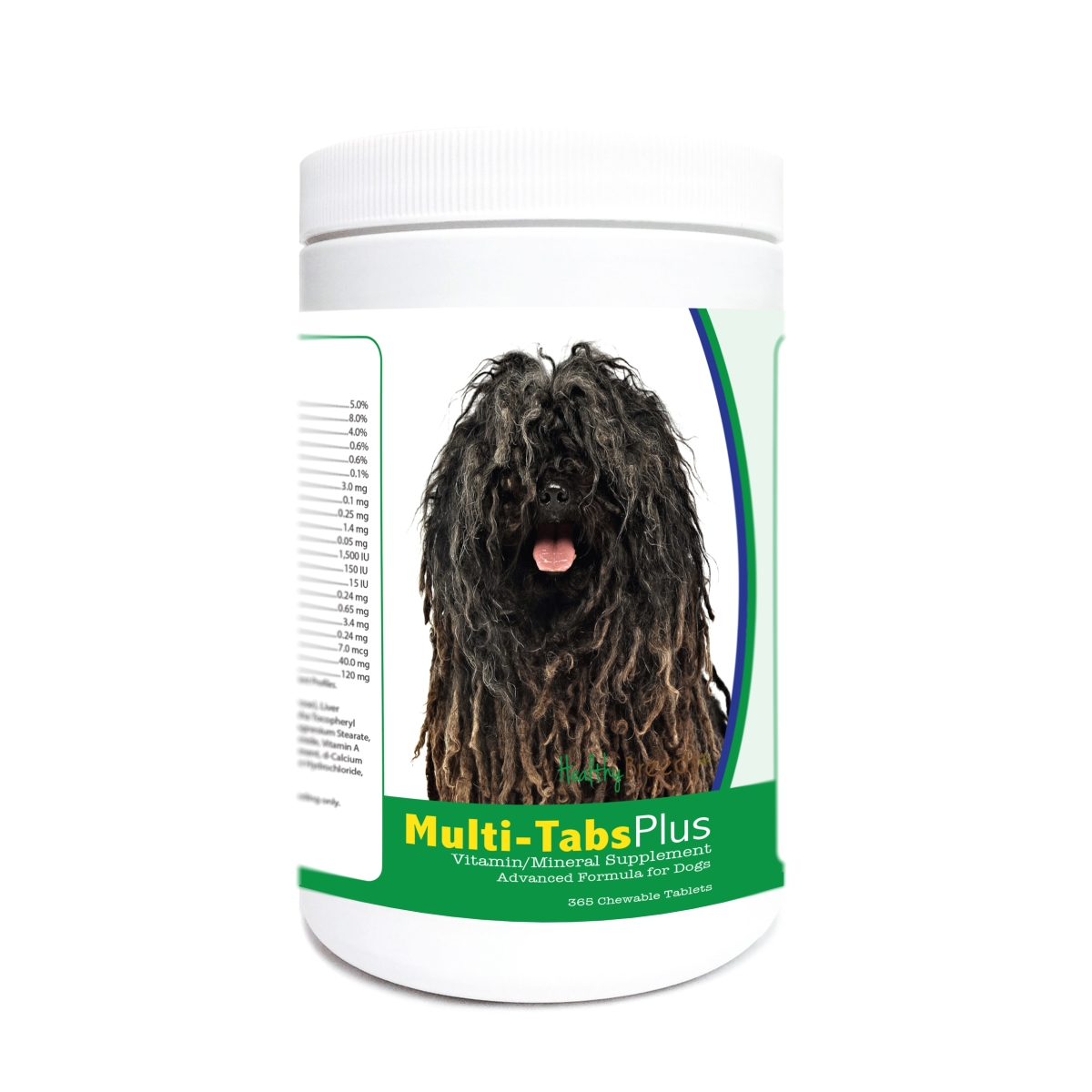 Picture of Healthy Breeds 840235174004 Pulik Multi-Tabs Plus Chewable Tablets - 365 Count