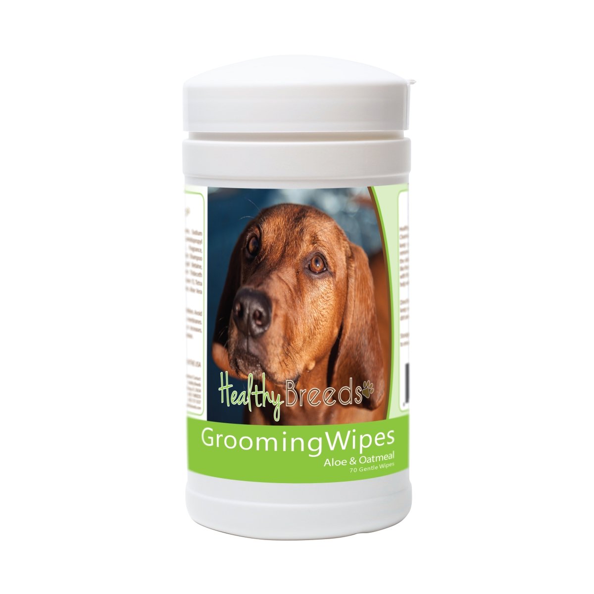 Picture of Healthy Breeds 840235174257 Redbone Coonhound Grooming Wipes - 70 Count