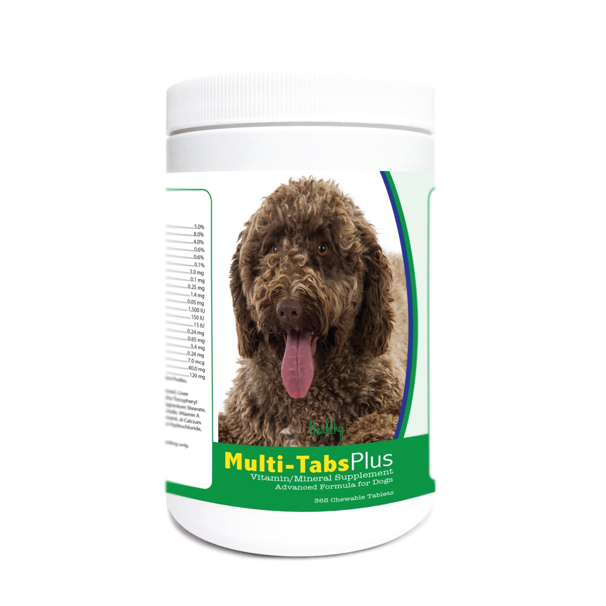 Picture of Healthy Breeds 840235174608 Spanish Water Dog Multi-Tabs Plus Chewable Tablets - 365 Count