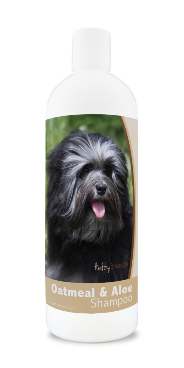 Picture of Healthy Breeds 840235174745 16 oz Lowchen Oatmeal Shampoo with Aloe