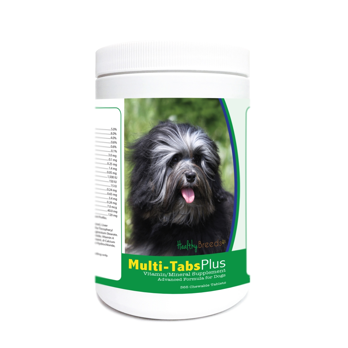 Picture of Healthy Breeds 840235174783 Lowchen Multi-Tabs Plus Chewable Tablets - 365 Count