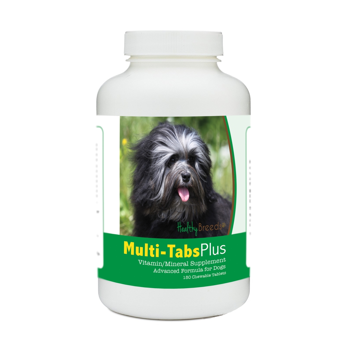 Picture of Healthy Breeds 840235174820 Lowchen Multi-Tabs Plus Chewable Tablets - 180 Count