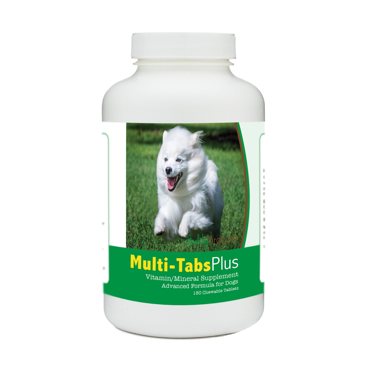 Picture of Healthy Breeds 840235175483 American Eskimo Dog Multi-Tabs Plus Chewable Tablets - 180 Count