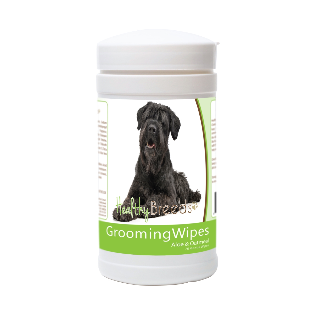 Picture of Healthy Breeds 840235175650 Black Russian Terrier Grooming Wipes - 70 Count