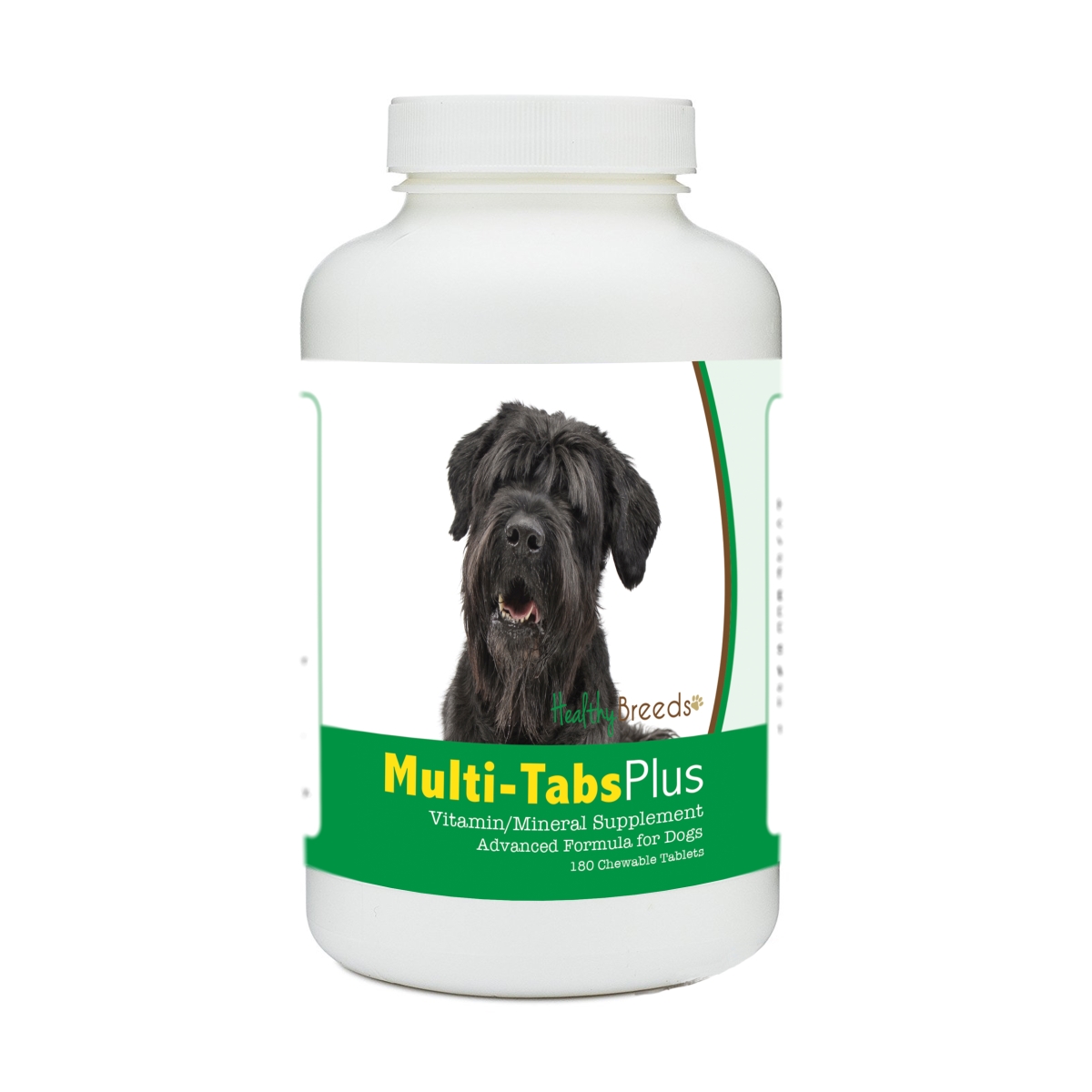 Picture of Healthy Breeds 840235175667 Black Russian Terrier Multi-Tabs Plus Chewable Tablets - 180 Count